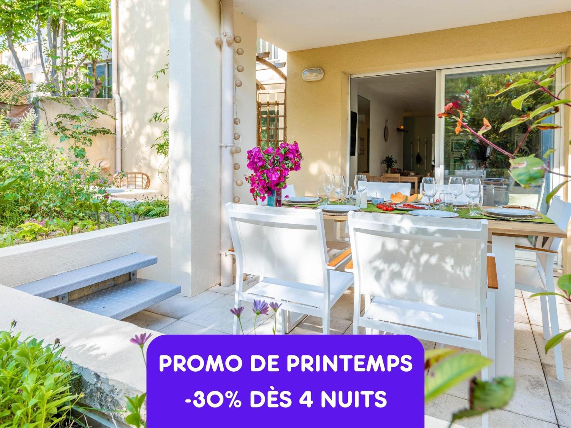 Bao Location - Ideal Pro & Groupe - Calme - Lumineux - Wifi - Terrasse - Jardin - Plage A 2Km - Proche Centre Ville, Gare, Commerces - Parking Prive Tolón Exterior foto